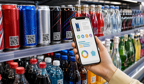 Coca-Cola, PepsiCo và Keurig Dr Pepper đưa QR code minh bạch thành phần lên lon nước